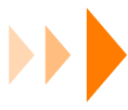 Three orange arrows pointing to the right